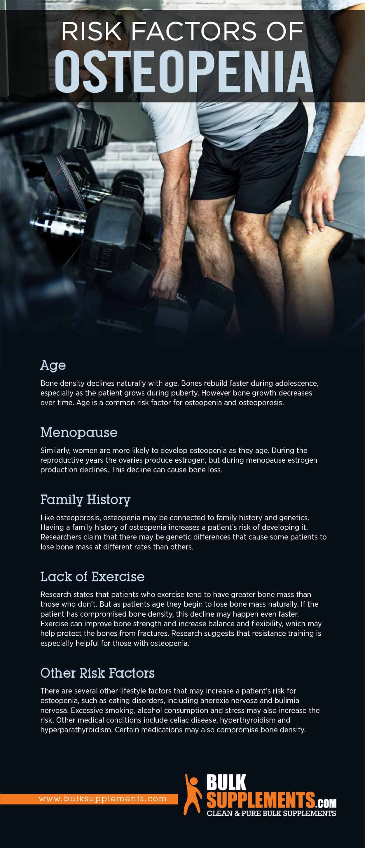 Risk Factors of Osteopenia