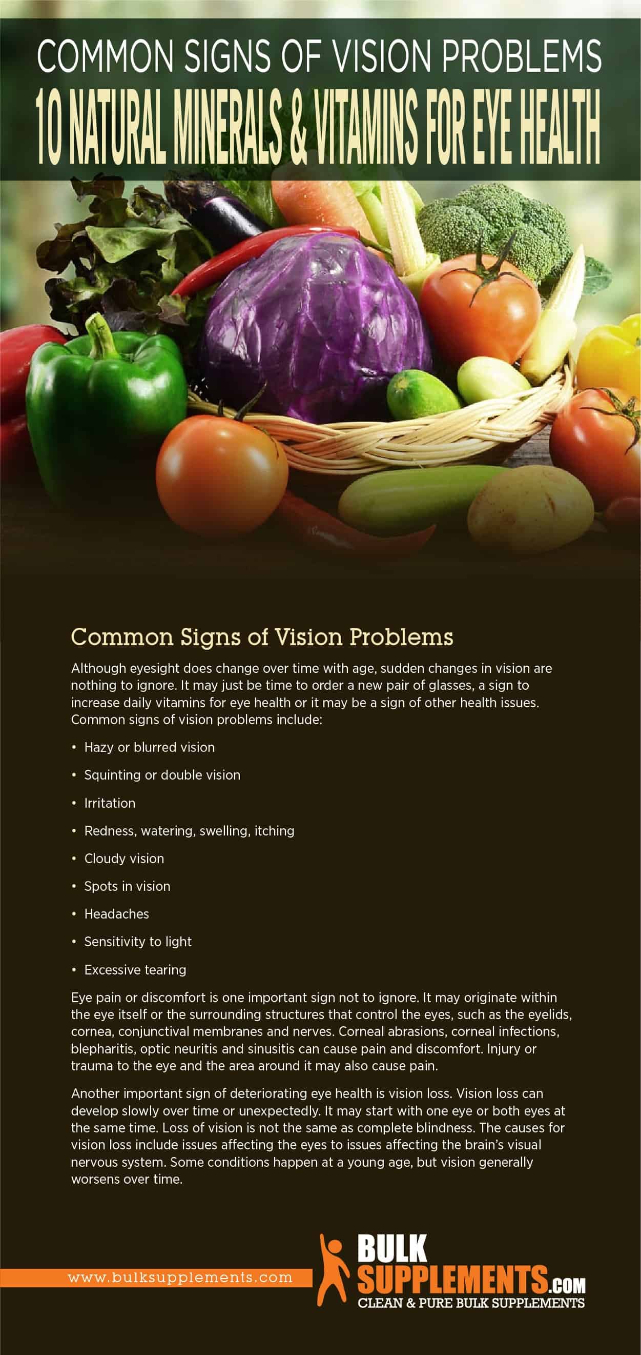 10 Natural Minerals & Vitamins for Eye Health