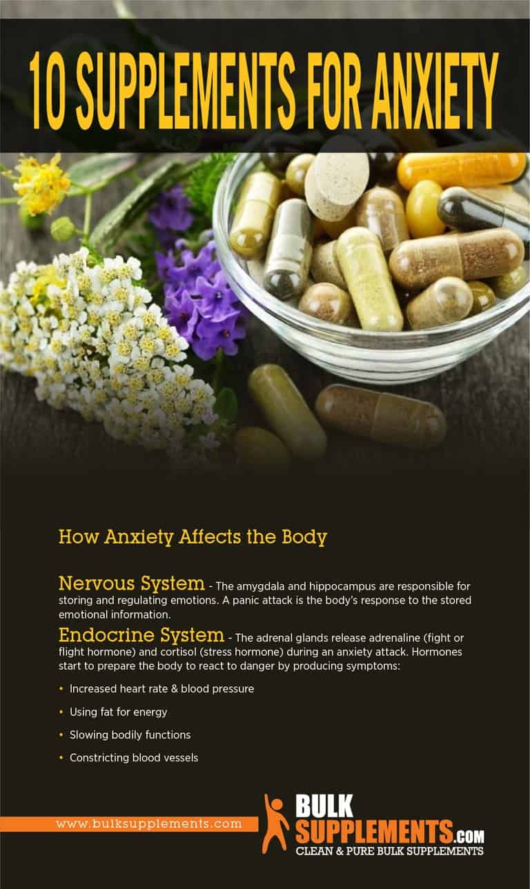 10 Natural Supplements for Anxiety. Find Your Chill With Supplements