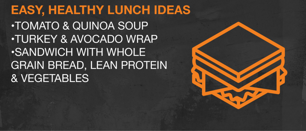 Healthy lunch ideas