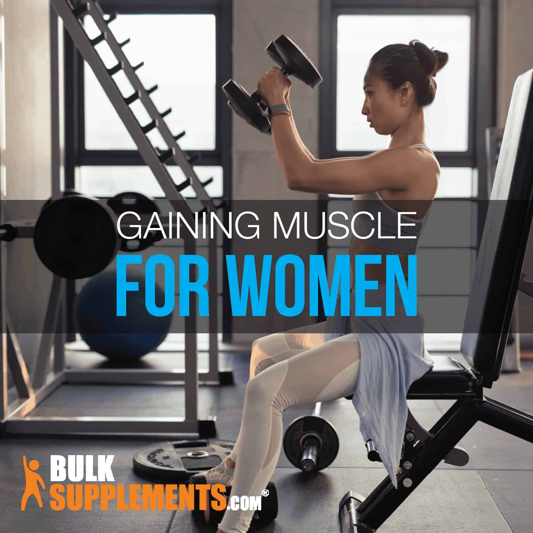 how to build muscle for women
