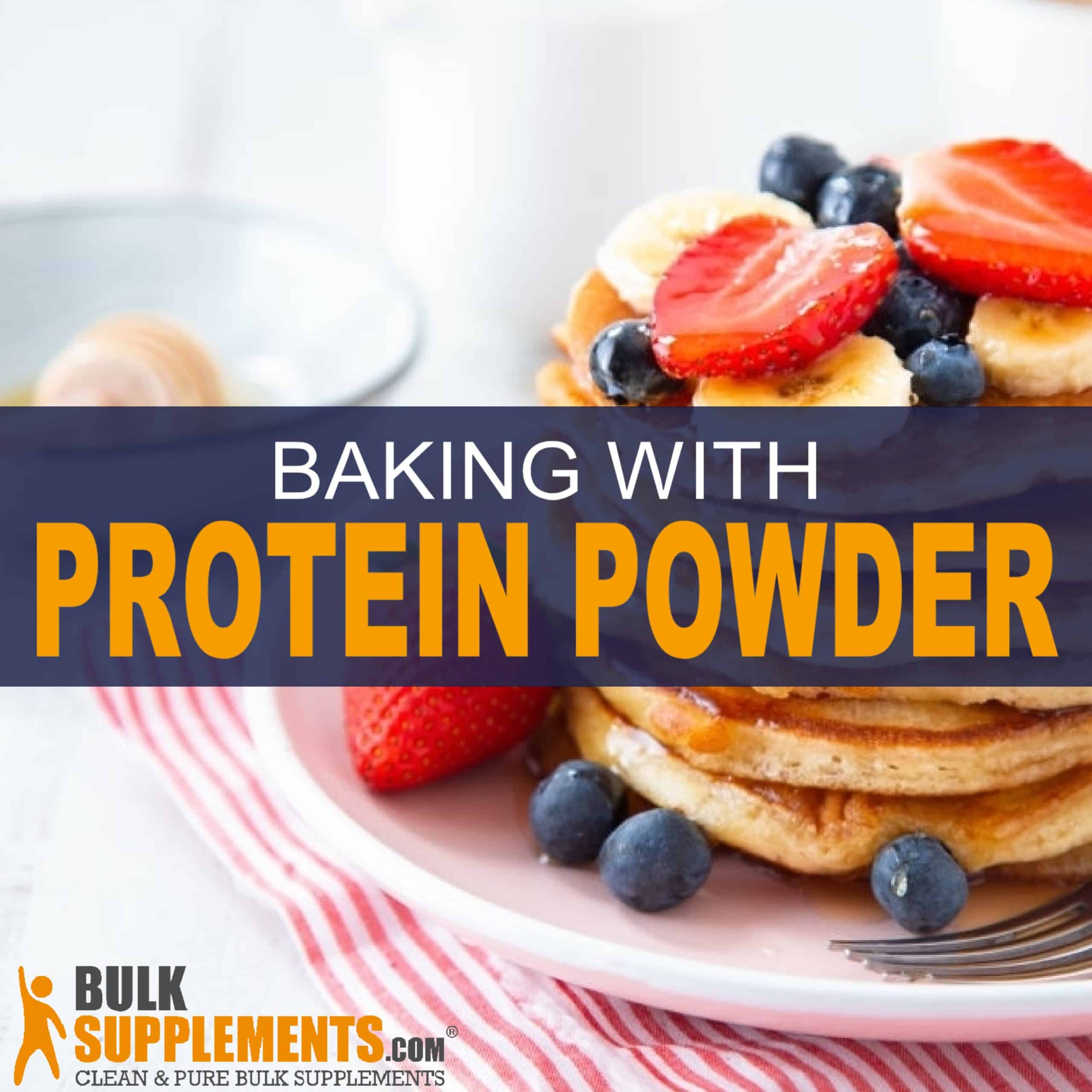 Baking with protein powder