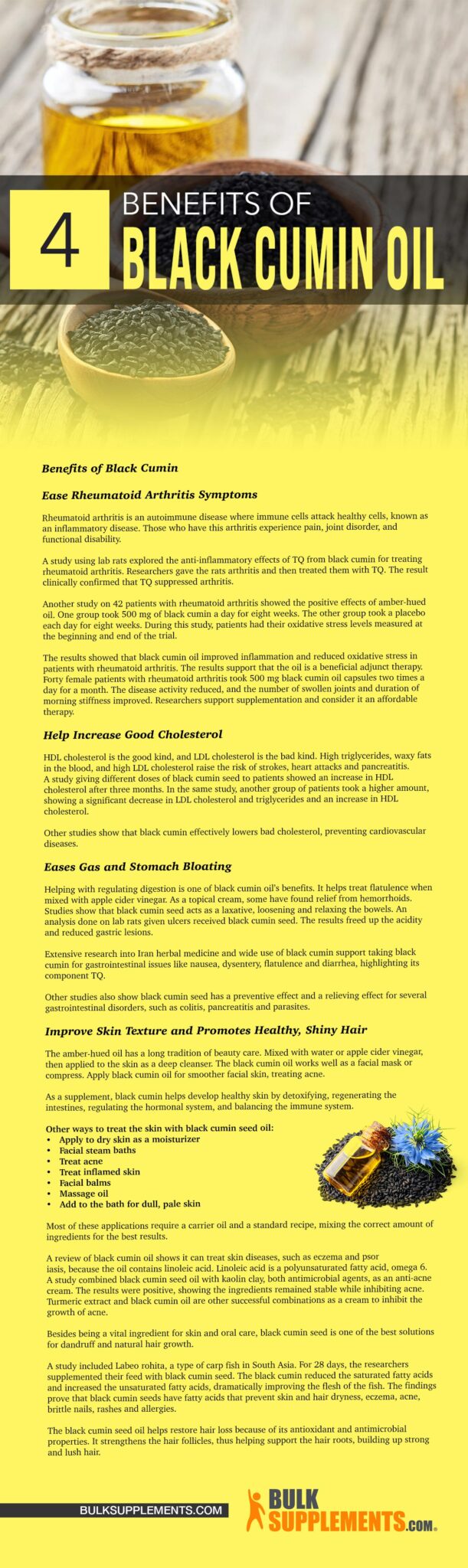 Experience the 4 Benefits of Black Cumin Seed Oil in a Convenient Softgel