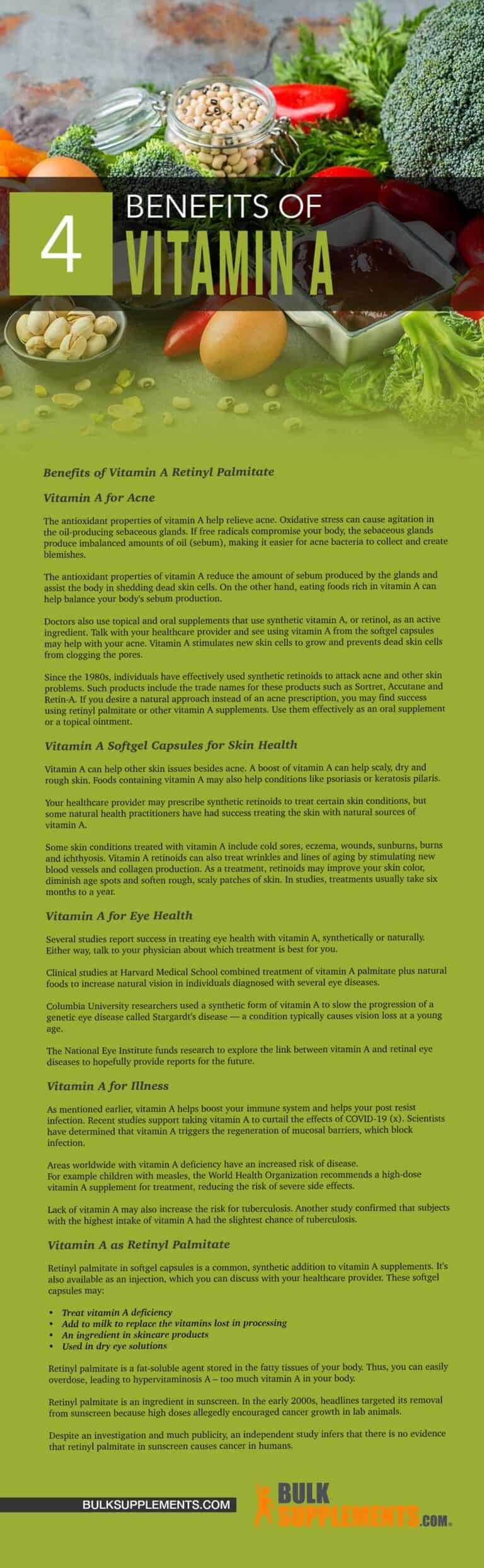 Vitamin A Softgel Capsules Benefits & Side Effects