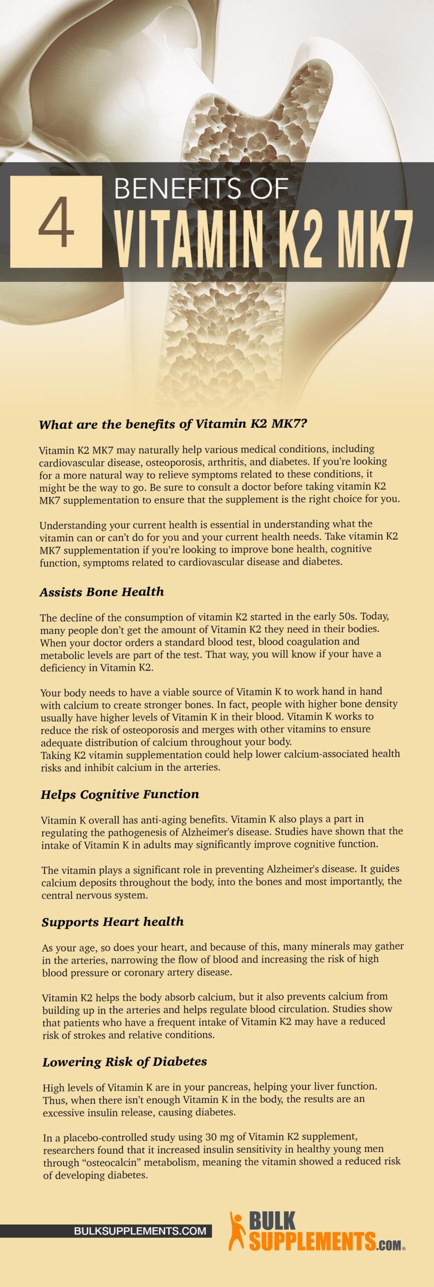 Vitamin K2 MK7 benefits