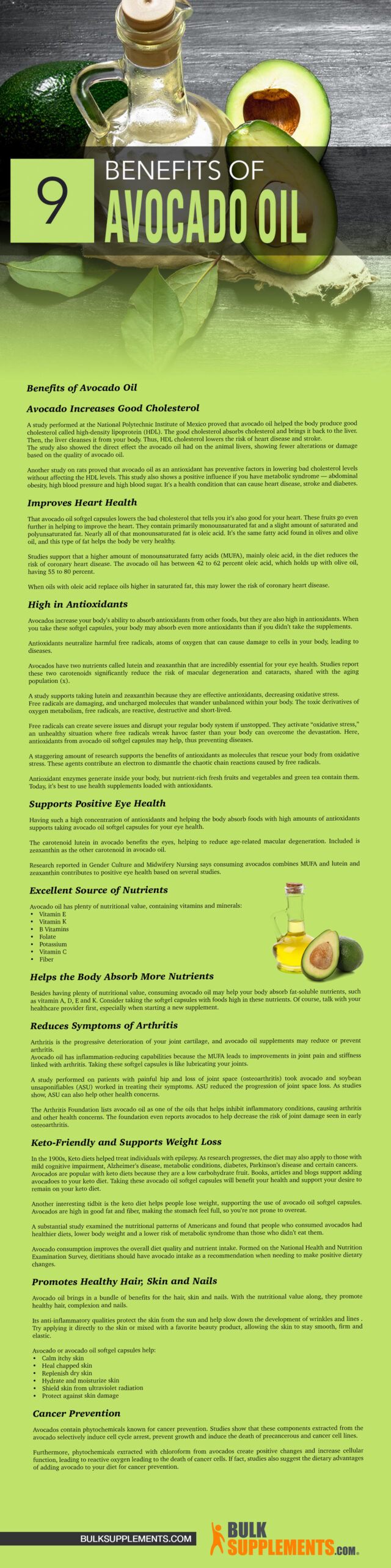 Avocado Oil Softgels