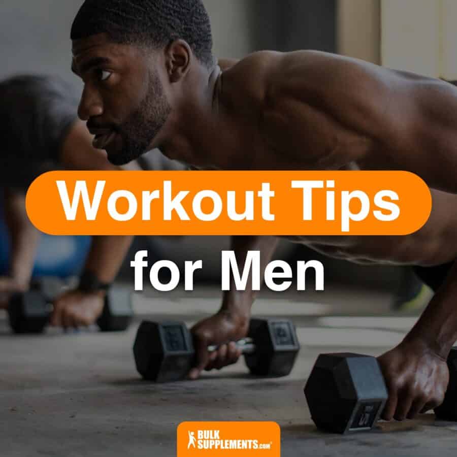 workout tips for men
