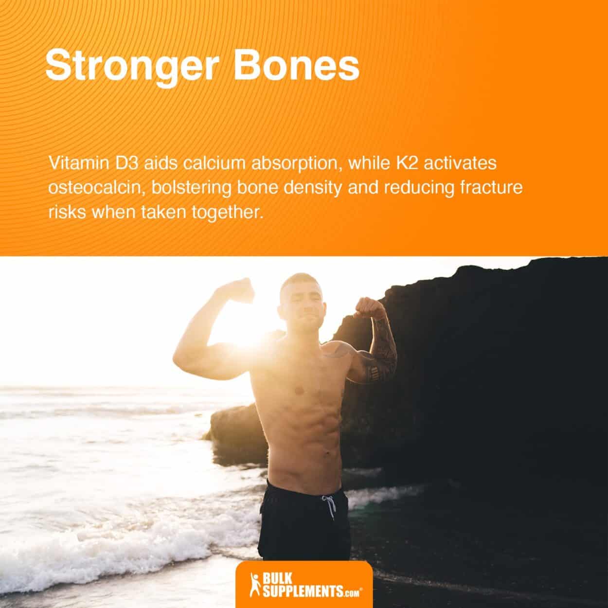Vitamin D3 + K2. Boost Your Immunity, Support Bone Health