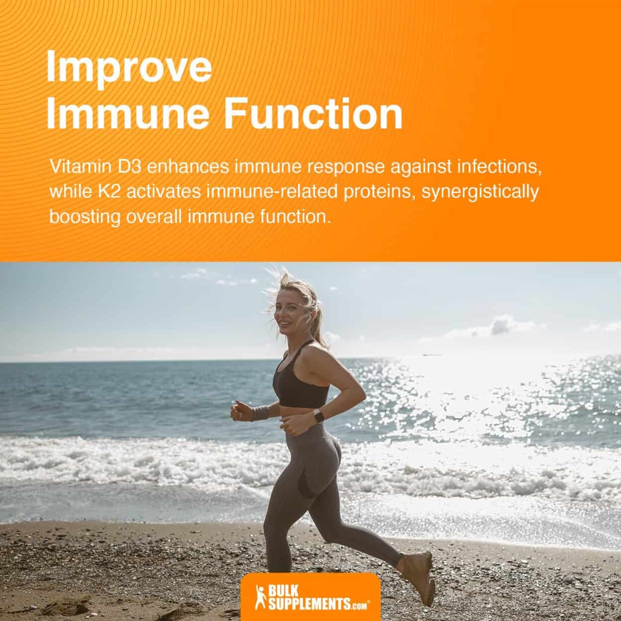 Vitamin D3 + K2. Boost Your Immunity, Support Bone Health