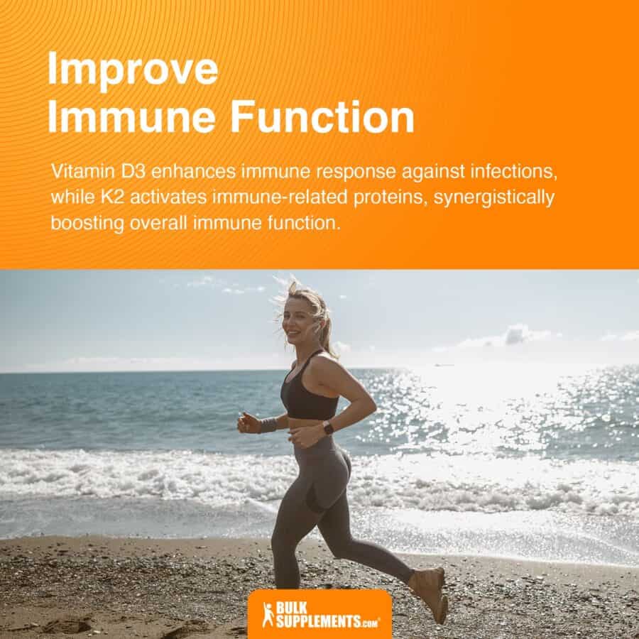 Vitamin D3 + K2. Boost Your Immunity, Support Bone Health