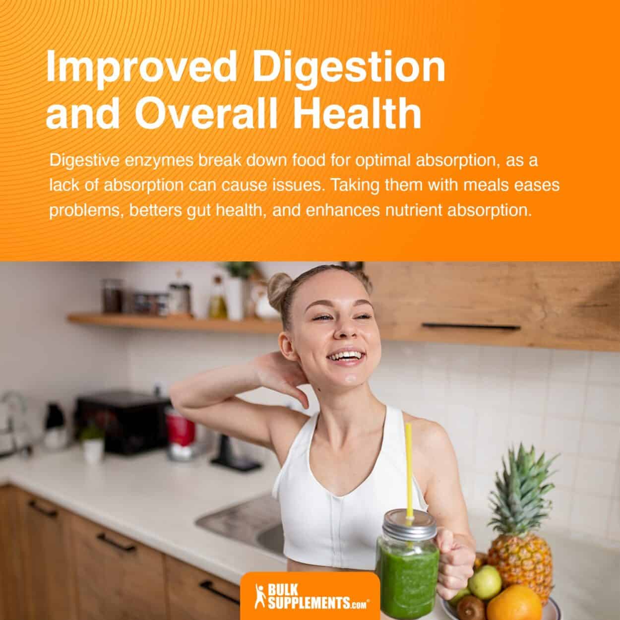 Digestive Enzymes. Get Stomach Relief & Digest Better With Supplements