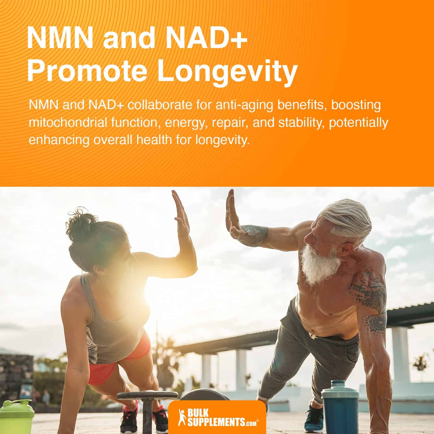 nmn and nad+ promote longevity